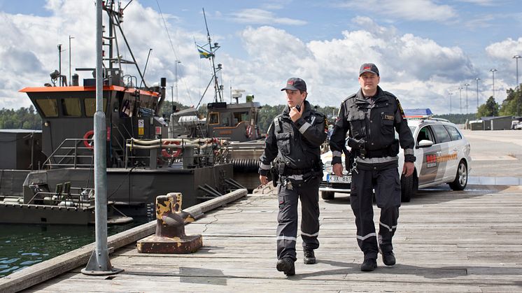 Securitas tecknar avtal med MSB. Foto: Securitas Sverige AB.