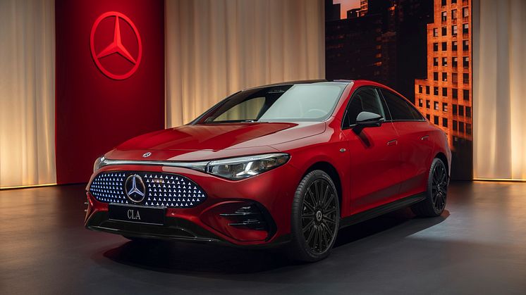 Mercedes-Benz viser ny, elektrisk CLA