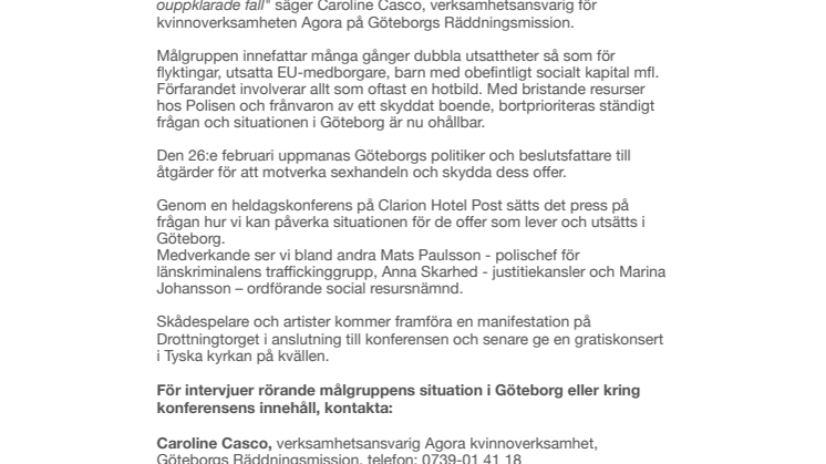 Pressmeddelande, Handelsvara människa