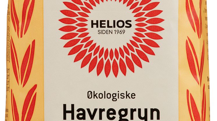 Helios havregryn store økologisk 600 g