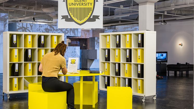 Ahmet Ögüt, The Silent University.  Foto: Jean-Baptiste Beranger 