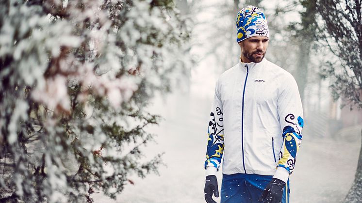 Falun XC jacket and pants, Falun knitted hat