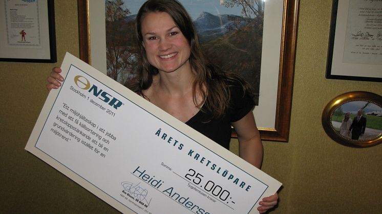 Armbryterska blev Årets Kretslöpare 2011