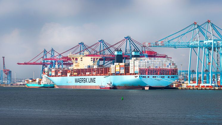 Farledsfördjupning bäddar för större fartyg och mer gods via APM Terminals Gothenburg