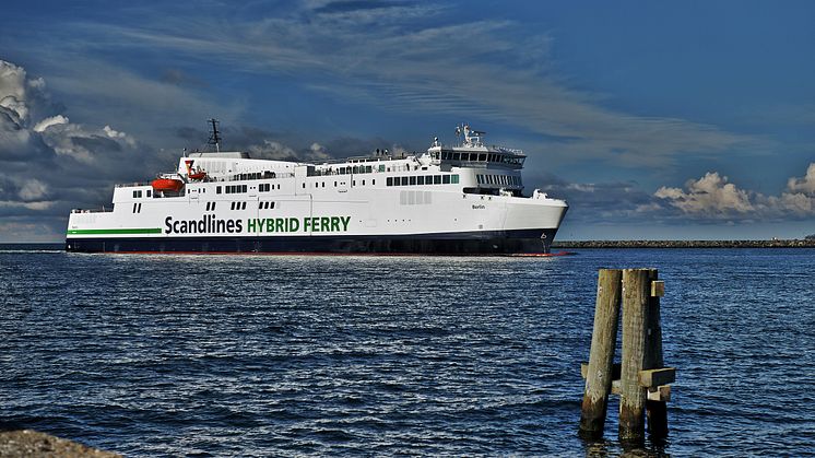 Scandlines' neue Hybridfähre "Berlin" 