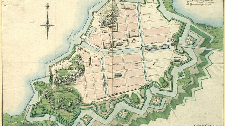 Befästningsstaden Göteborg 1795