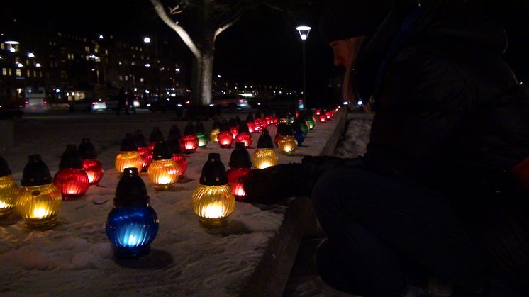 Sista vittnena talar på Raoul Wallenbergs torg
