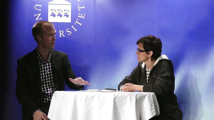 Psykolog Agneta Sandström intervjuas om stress och utmattning av Mattias Lundberg på Psykologisk Salong den 3 maj i #Umeå