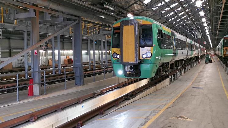 First of 270 trains in £55m modernisation programme is back in service