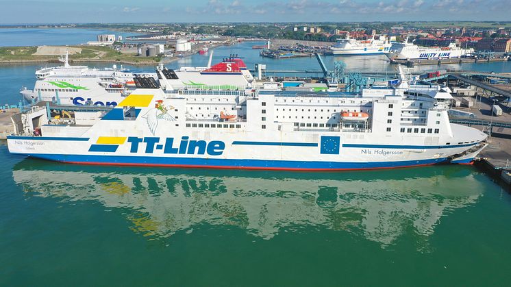 Stark start på 2021 för Trelleborgs Hamn