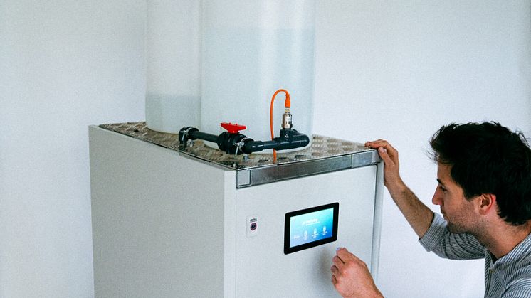 Fors - kompakt vattenreningslösning för dricksvatten. Foto: Stockholm Water Technology