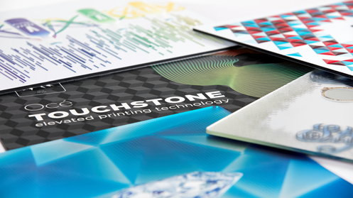 Océ Touchstone er en elevated print-løsning til fremstilling af profilerede applikationer inden for storformat, boligindretning  og emballage.