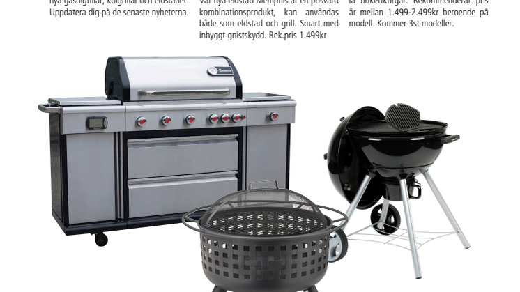 Årets grillnyheter från Landmann