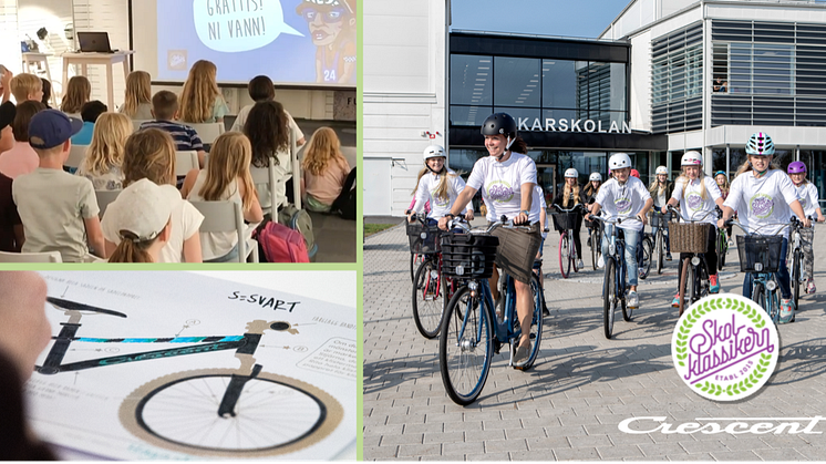   Skolklassikern och Crescent presenterar Rörelseverkstan – Barns röster om cyklar och cykling.