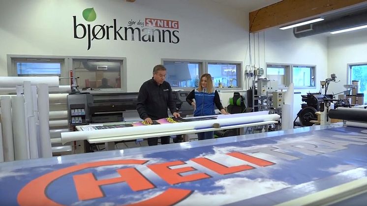 Ishavskraft på besøk hos vinneren av Miljøprisen 2018. 