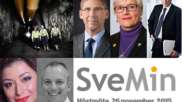 SveMins Höstmöte: Innovationskraft för kommande generationer