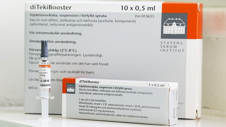 Snart får alla 14-16 åringar en påfyllnadsvaccination 