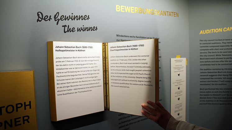 Bach300 - Sonderausstellung im Bach-Museum Leipzig