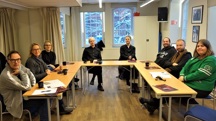 Fr. v. Ulf Stureson, Eva Karman-Reinhold, Emelie Stockhaus, Jonas Teglund, Magnus Bjerkert, Peter Åstedt, Mattias Albinsson, Manuela de Gouveia