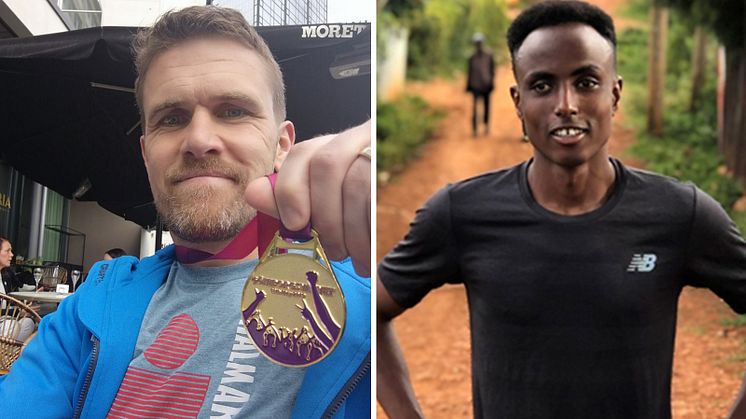 Jonas Elmer och Suldan Hassan. 
