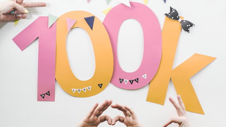 Lagerhaus når 100.000 följare på Instagram