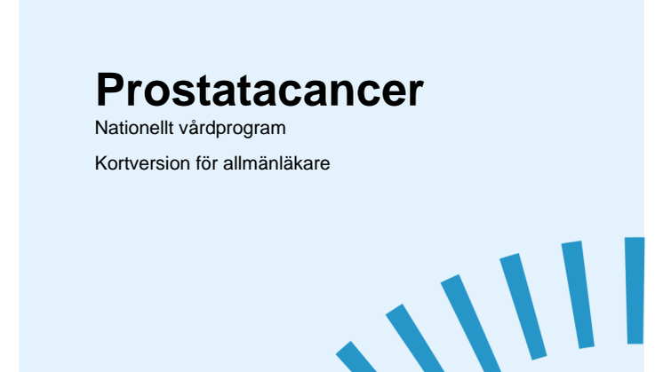 Nationellt vårdprogram prostatacancer, kortversion för allmänläkare