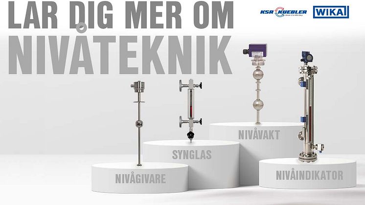 LÄR DIG MER OM NIVÅTEKNIK