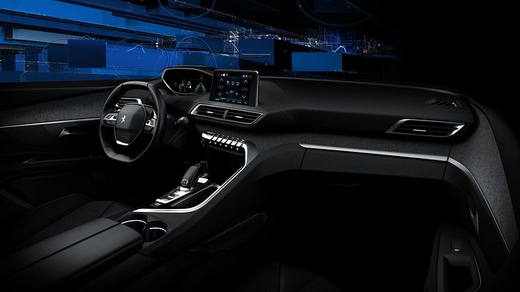 Första bilderna på Peugeots nya i-Cockpit®