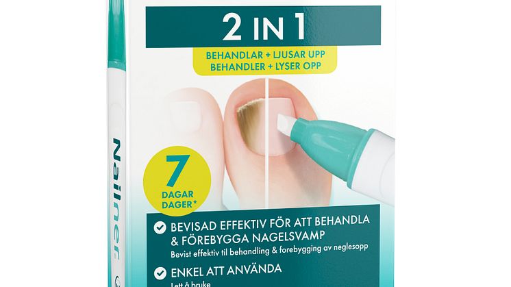 Nailner 2-i-1 Penna