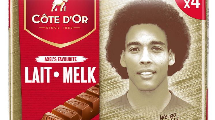 BELGIUM | Malgré le report des compétitions de football, les Diables rouges orneront bien les emballages Côte d'Or dans les prochaines semaines