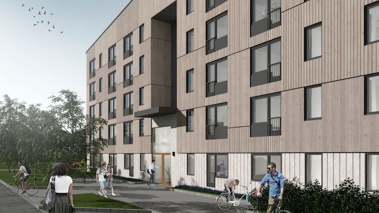 Studentbostäder Campus Luleå, Polstjärnan 