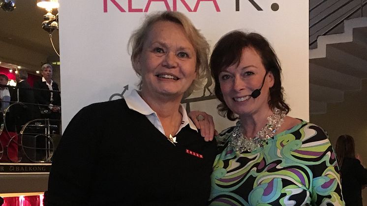 Ingrid Hollertz, HR-chef Cramo AB och Camilla Wagner, VD Klara K