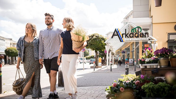 Shopping in der Holtenauer Straße