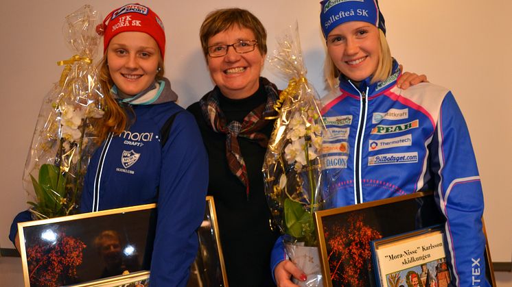 Mora-Nisse-stipendiet till Julia Jansson och Stina Nilsson
