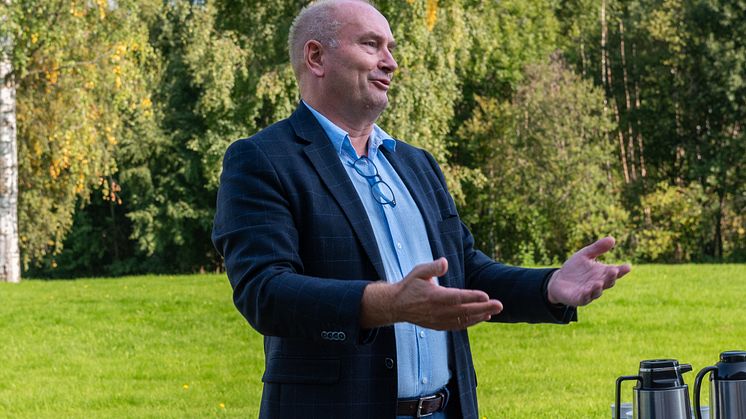 BUDSJETTVINNER: - Dette er det beste budsjettforslaget Anno noen gang er blitt forelagt, sier adm.dir. Sven Inge Sunde. (Foto: Natalie Sørlie/Anno)