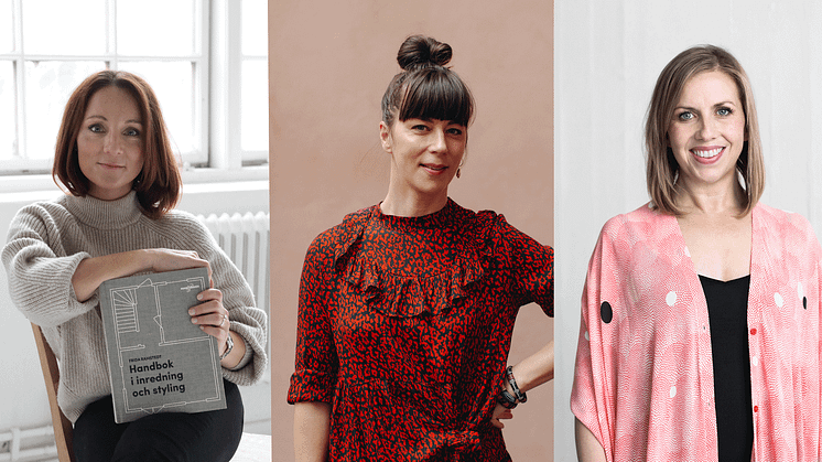 Frida Ramstedt, Isabelle McAllister och Maria Soxbo medverkar på Formex Talks.