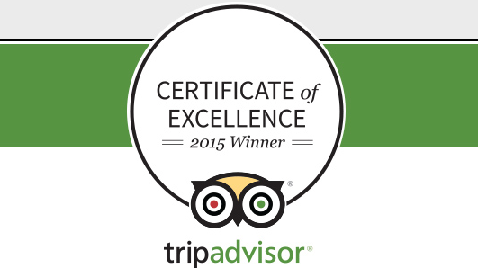 Best Western Scandinavia modtager 19 priser fra TripAdvisor - Certificate of Excellence 2015.