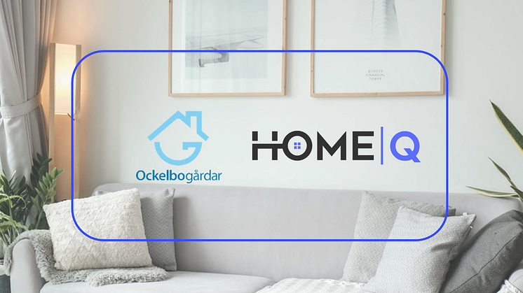 Första kommunala bostadsbolaget ansluter till HomeQ