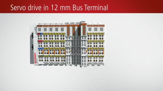 De nya servoterminalerna EL72x1-9014 med inbyggd STO (Safe Torque Off)