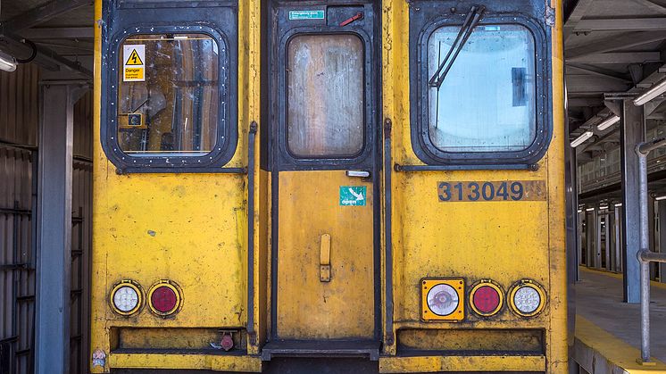 Old Moorgate train - front