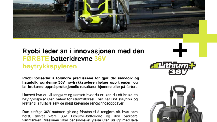 Friheten til å rengjøre alt – overalt
