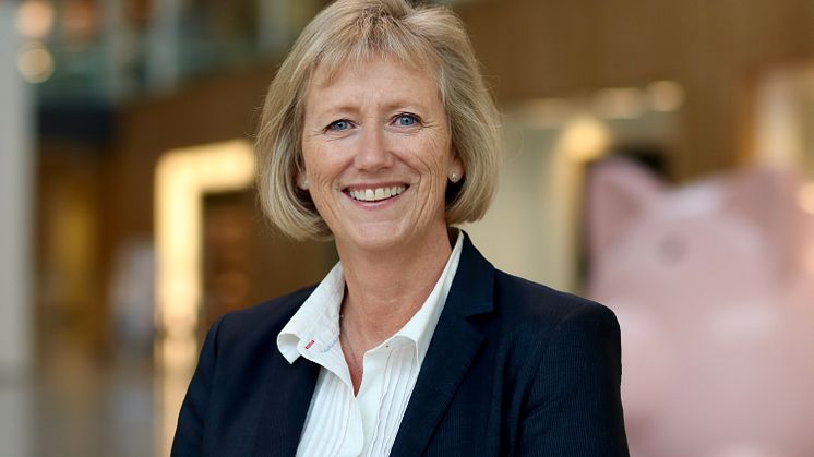SETTER NED FASTRENTEN IGJEN: Konserndirektør for personmarked i Storebrand, Heidi Skaaret.