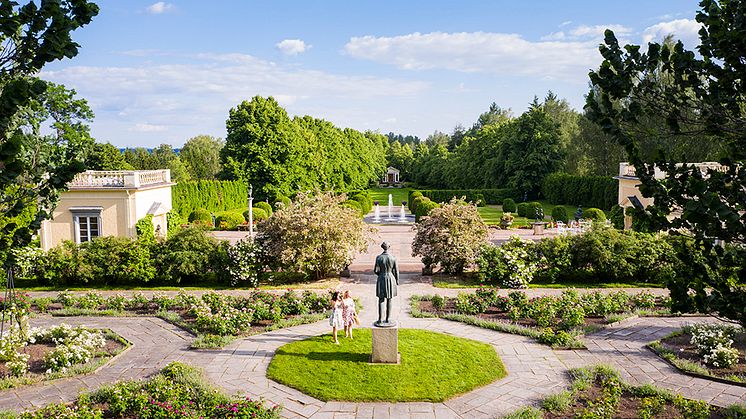Rottneros park är ett av Sunnes mest kända besöksmål. Foto: Roger Borgelid.
