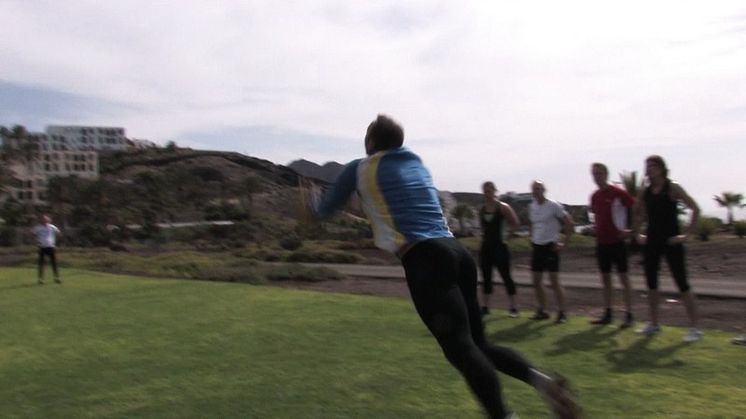 Explosivitetsträning och tester på kronBee TrainingCamp