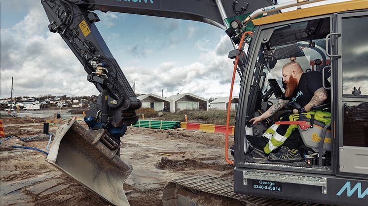 Volvo ECR235E med Dig Assist