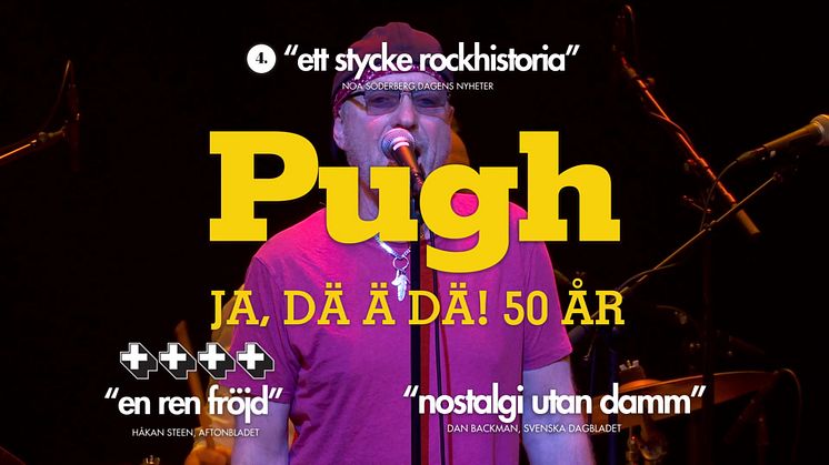 PUGH ROGEFELDT "JA, DÄ Ä DÄ! 50ÅR!