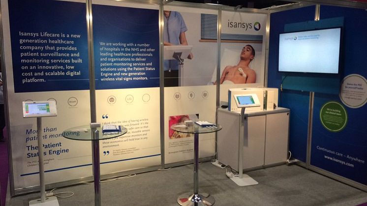 Isansys showcasing the Patient Status Engine at Patient First 2015