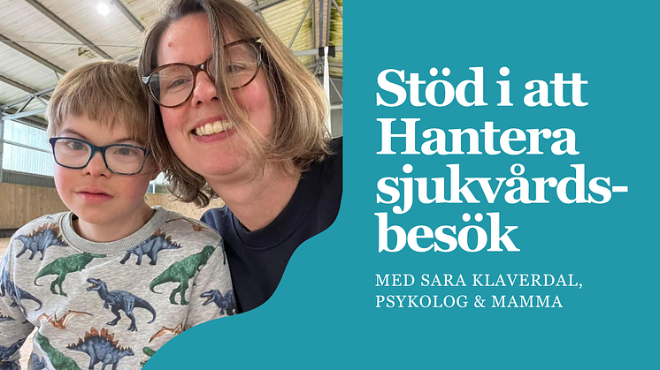 Webbinarium i morgon 4/4: Så kan du hjälpa ditt barn inför sjukvårdsbesök