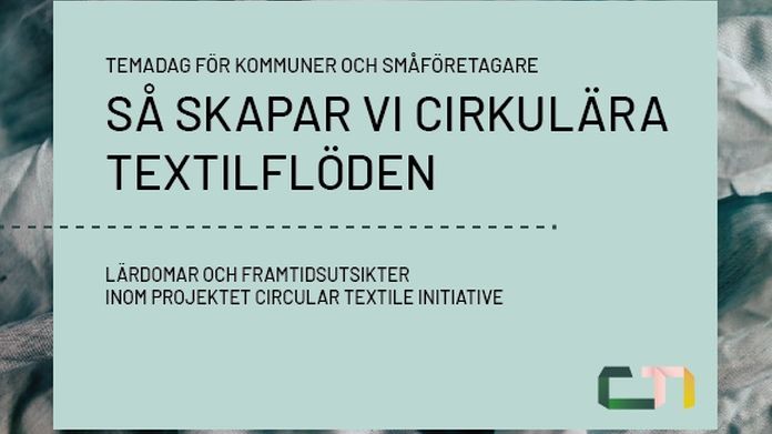 Circular Textile Initiative drivs av Göteborgsregionen, Re:textile, Wargön Innovation och Swedish Fashion Council. Ett unikt samarbete, i ett unikt projekt.