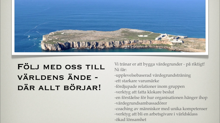 Värderingsstyrt ledarskap genom Corporate Culture Challenge Experience 